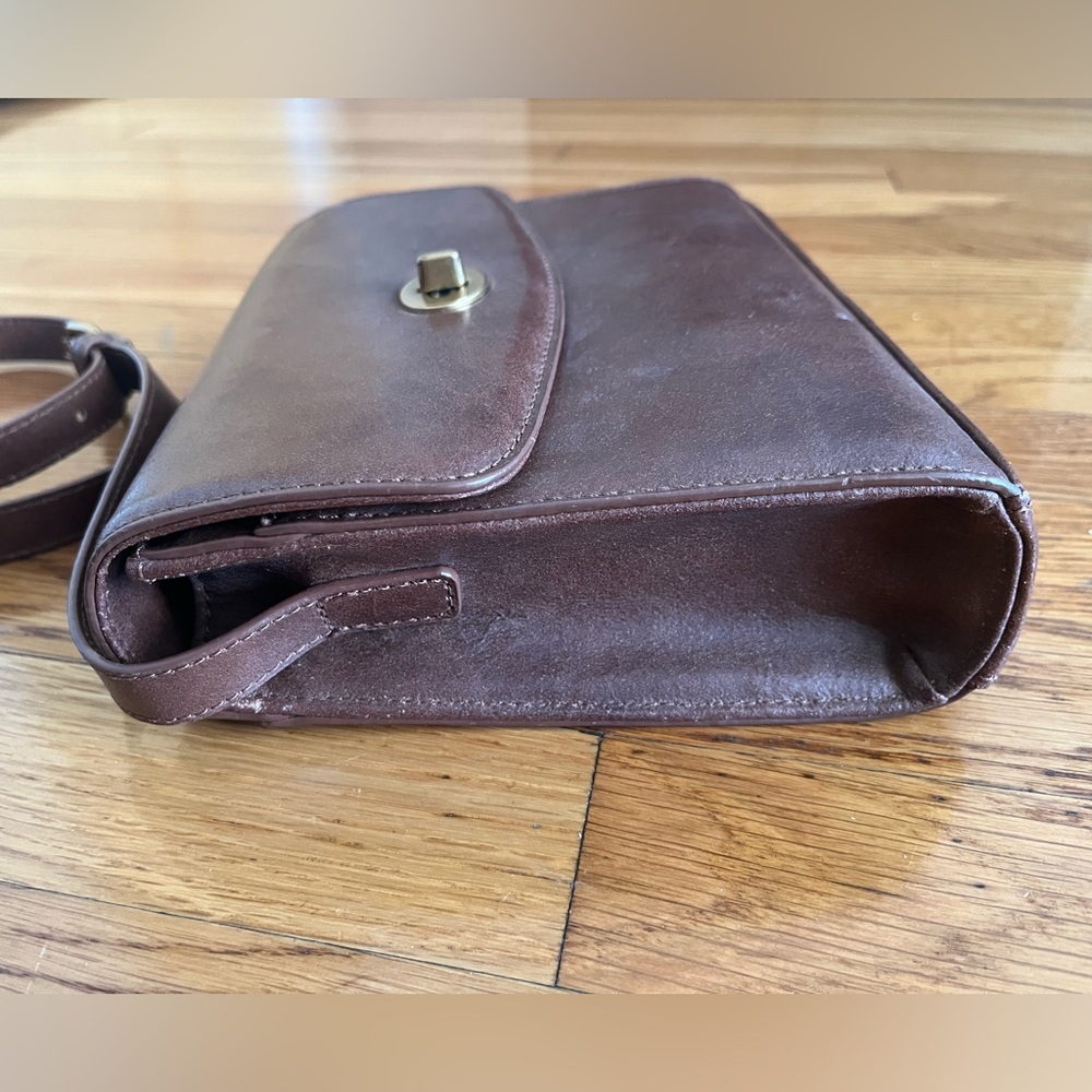 Brandy Melville Brown Leather Women’s Bag - Picture 4 of 7